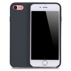 iPhone 8 Plus / 7 Plus Pro Silicone Hard Case (Space Gray)